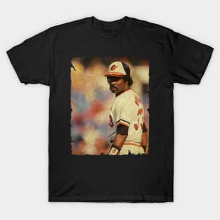 Eddie Murray in Baltimore Orioles T-Shirt